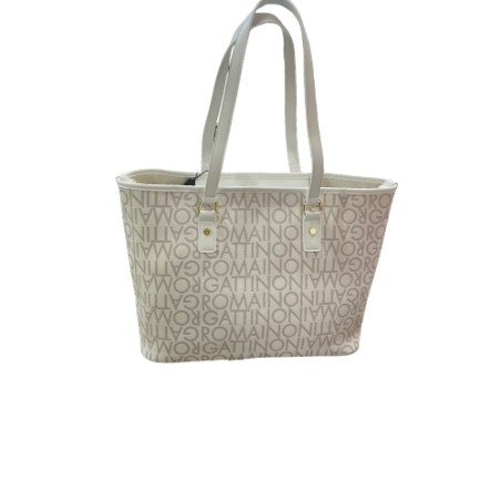 Gattinoni CHARLIE BEN4C8744WVP802 Shopping Bag Off White