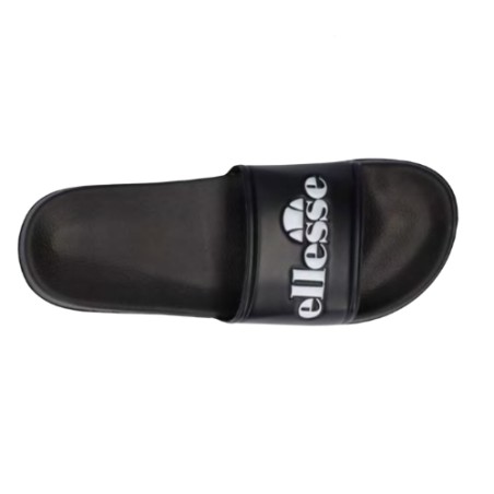 Ellesse Duke Adelaide 022 Ciabatte Mare Piscina Fascia Larga con Logo Black 