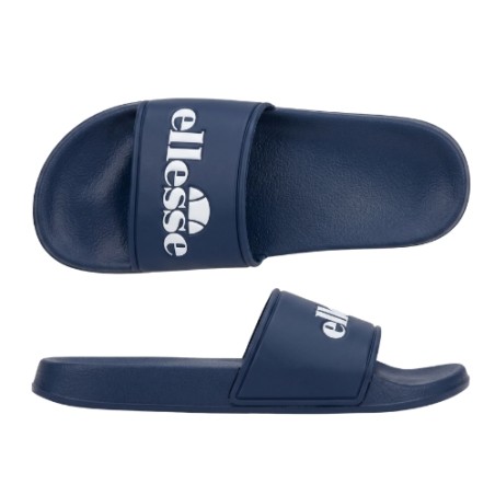 Ellesse Duke Adelaide 022 Ciabatte Mare Piscina Fascia Larga con Logo Navy 