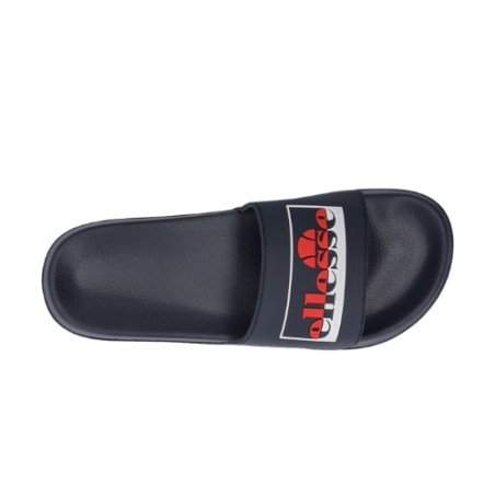 Ellesse YAM Adelaide 026 Ciabatte Mare Piscina Fascia Larga con Logo Navy Red