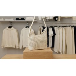 Gattinoni CHARLENE BEN268763WVP802 L.Hobo Donna Off White