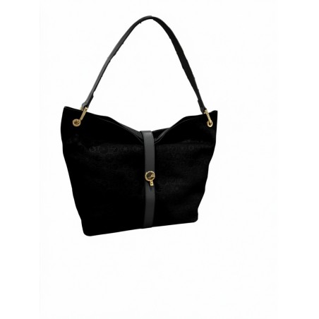 Gattinoni TEOD. BENTD8813WVP000 Smooth L. Hobo Donna Nero
