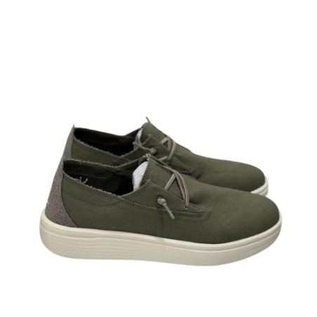Refrigue NEPTUNE 001 Sneakers Uomo Slip On Green Military