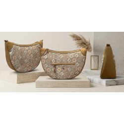 Gattinoni TEODOSIA BENTD8618WZTTR3 Daily L. Hobo Borsa Donna New Teodosia Travertino 2