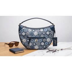 Gattinoni TEODOSIA BENTD8618WZTLA9 Daily L. Hobo Borsa Donna New Teodosia Lapislazzuli