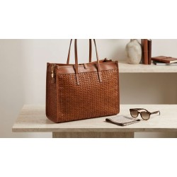 Gattinoni FERNANDA BEN268840WVP521 L. Shopping Bag Donna Tan