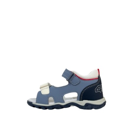 Paciotti 4US M25039 Sandali Bambino con Velcro Ligth Blu