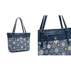 Gattinoni  TEODIOSIA BENTD8800WZTLA9 M. Bag Double Handle Lapislazzuli