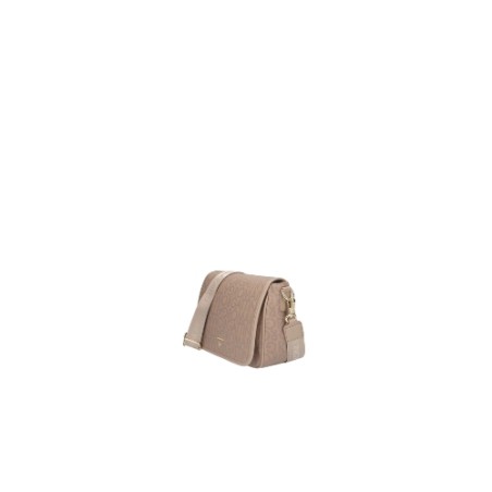 Gattinoni BEN4C8747WVP502 Charlie Flap Bag  Borsa Tracolla Donna Beige