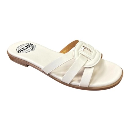 Paciotti 4US UZM14 Ciabatte Donna con Fascia White