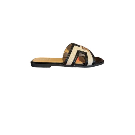 Renato Balestra WS 3 Ciabatta Donna Con Fascia Larga Black