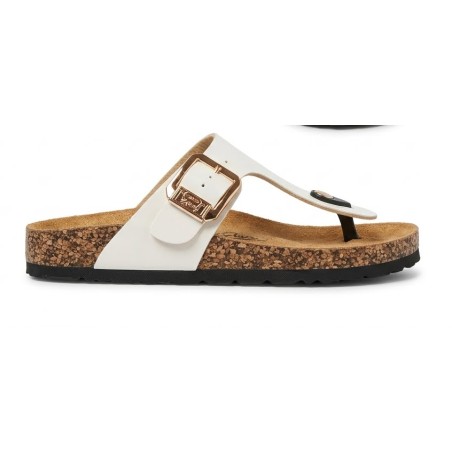 Renato Balestra RB 101 Ciabatta Infradito Donna con Fibbia White
