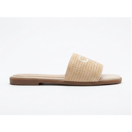 Renato Balestra WS 6 Ciabatta Donna Con Fascia Larga Beige