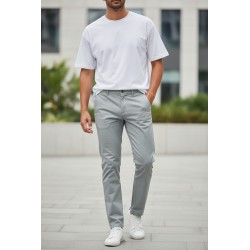 GC LUXURY NORVEGIA  Pantalone Uomo Fit Slim Grigio 2