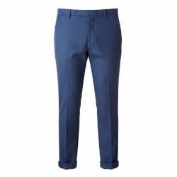 GC LUXURY NIGERIA  Pantalone Sartoriale Uomo Tasca America Slim Fit Blu