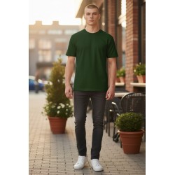 GC Luxury BV576 T-Shirt Uomo Filo di Scozia Verde 2