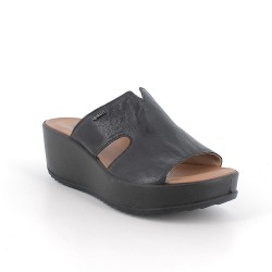 IGI&CO 1161900 Sandalo Ciabatta Donna Zeppa  Black 2