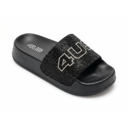 Paciotti P40471 Ciabatte Donna Platform con Fascia Black 2