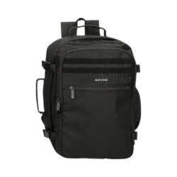 MOVOM 5372821 FOSTER Zaino Da viaggio In Tessuto Nero