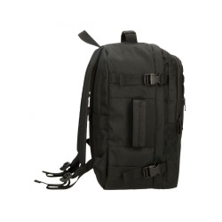 MOVOM 5372821 FOSTER Zaino Da viaggio In Tessuto Nero 2