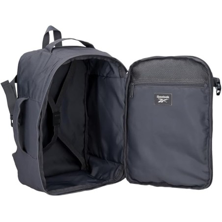 Reebok 8025536 ASHLAND Zaino da Viaggio in Tessuto Grey