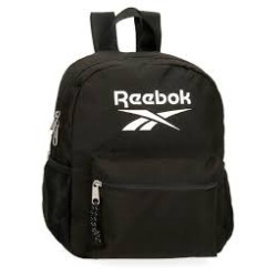 Reebok 8612021 BOSTON Zaino Unisex 32cm in Tessuto Nero