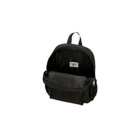 Reebok 8612021 BOSTON Zaino Unisex 32cm in Tessuto Nero