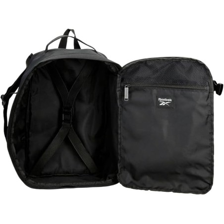 Reebok 8022531 ASHLAND Zaino Da Cabina 40cm in Tessuto Nero