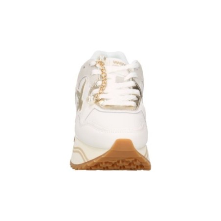 W6YZ Just Say Wizz 1N24 DEVA W Sneakers Donna Platform con Accessorio White Orange Fluo