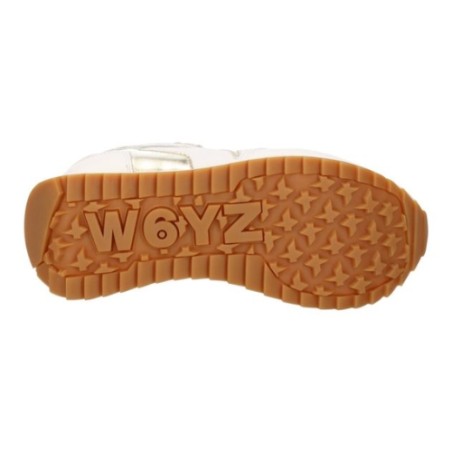 W6YZ Just Say Wizz 1N24 DEVA W Sneakers Donna Platform con Accessorio White Orange Fluo