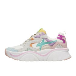W6YZ Just Say Wizz 2C62 MIA W Sneakers Donna Celeste White Light Green