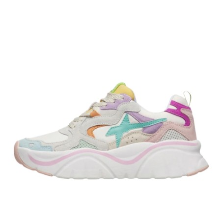 W6YZ Just Say Wizz 2C62 MIA W Sneakers Donna Celeste White Light Green