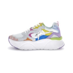 W6YZ Just Say Wizz 1M70 MIA W Sneakers Donna Cipria White Orange Azure 2