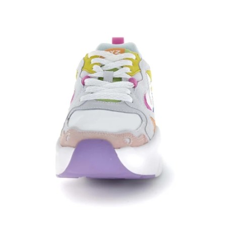 W6YZ Just Say Wizz 1M70 MIA W Sneakers Donna Cipria White Orange Azure
