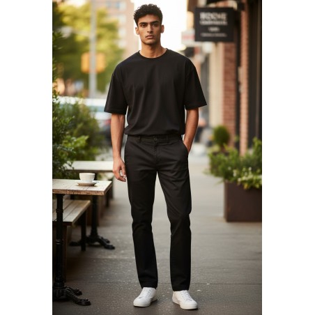 GC LUXURY NORVEGIA  Pantalone Uomo Fit Slim Nero