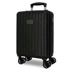MOVOM 5556320 Trolley in Abs 40cm Con Ruote Estraibili Nero