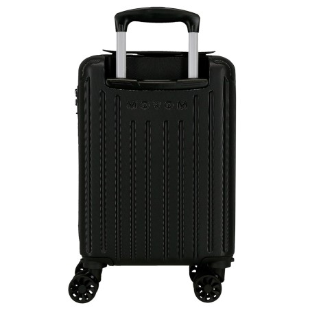 MOVOM 5556320 Trolley in Abs 40cm Con Ruote Estraibili Nero