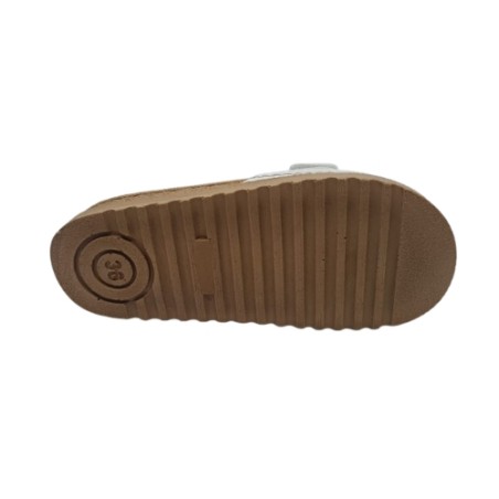 Riposella LISA E WC00BX Ciabatta Donna con Fascia Regolabile White