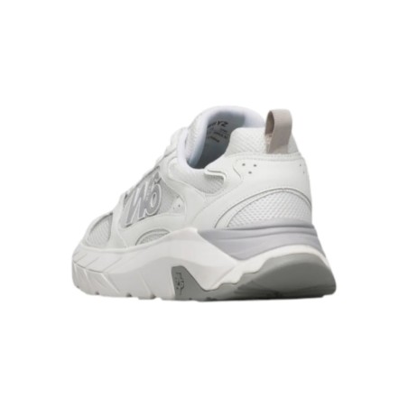 W6YZ 0N06 MARK-M Sneaker Uomo Stringate in Vero Camoscio Off White