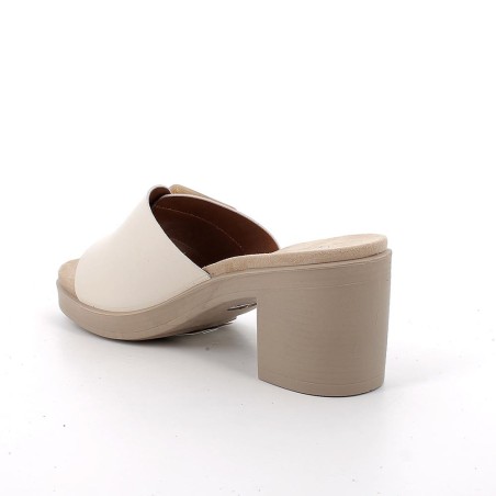 IGI&CO 1171411 Sandalo Donna Con Tacco Medio a Strappo Beige