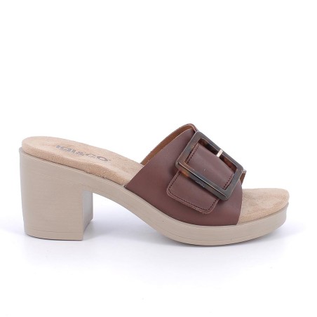 IGI&CO 1171411 Sandalo Donna Con Tacco Medio a Strappo Marrone