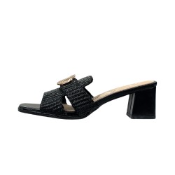 Renato Balestra OU003 Sandali Donna Con Tacco Medio Black 2