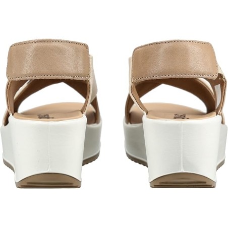 IGI&CO 1161811 Sandalo Donna Con Zeppa Beige/Panna