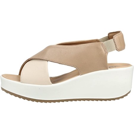 IGI&CO 1161811 Sandalo Donna Con Zeppa Beige/Panna