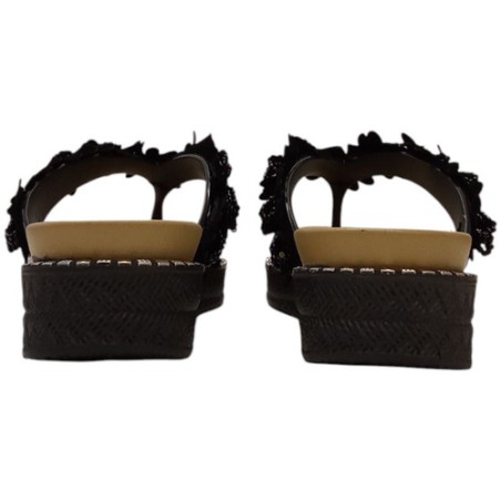 Solo Soprani SSW519N35 LOIRA Ciabatta Donna Infradito Nero