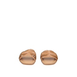 Gold & Gold FL 273 Ciabatta Sandalo Donna Camel 2