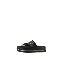 Solo Soprani SSW619N71 SERAPHINE Ciabatta Donna Doppia Fascia Regolabile Nero