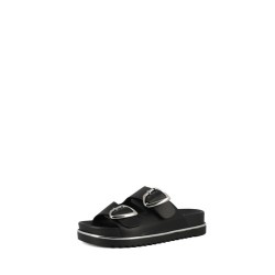 Solo Soprani SSW619N71 SERAPHINE Ciabatta Donna Doppia Fascia Regolabile Nero 2