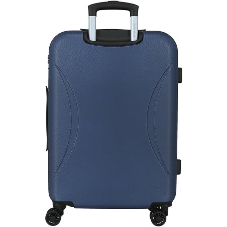 Roll Road FORMENTERA 5399325 Trolley Grande 75X52X27 cm 4 Ruote Rigido Blu Marino Navy