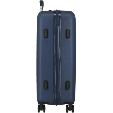 Roll Road FORMENTERA 5399325 Trolley Grande 75X52X27 cm 4 Ruote Rigido Blu Marino Navy